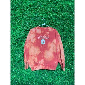 Vintage Acid Wash Ohio State University Pullover Crewneck, Adult Mens Medium (fi